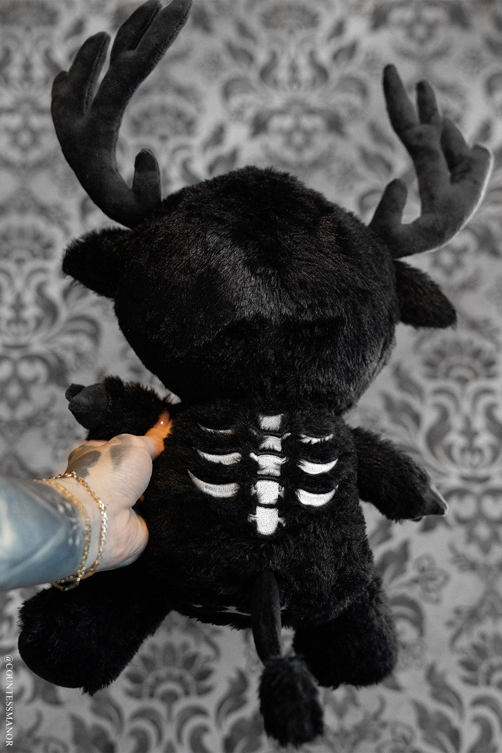 skeleton wendigo stuffed animal