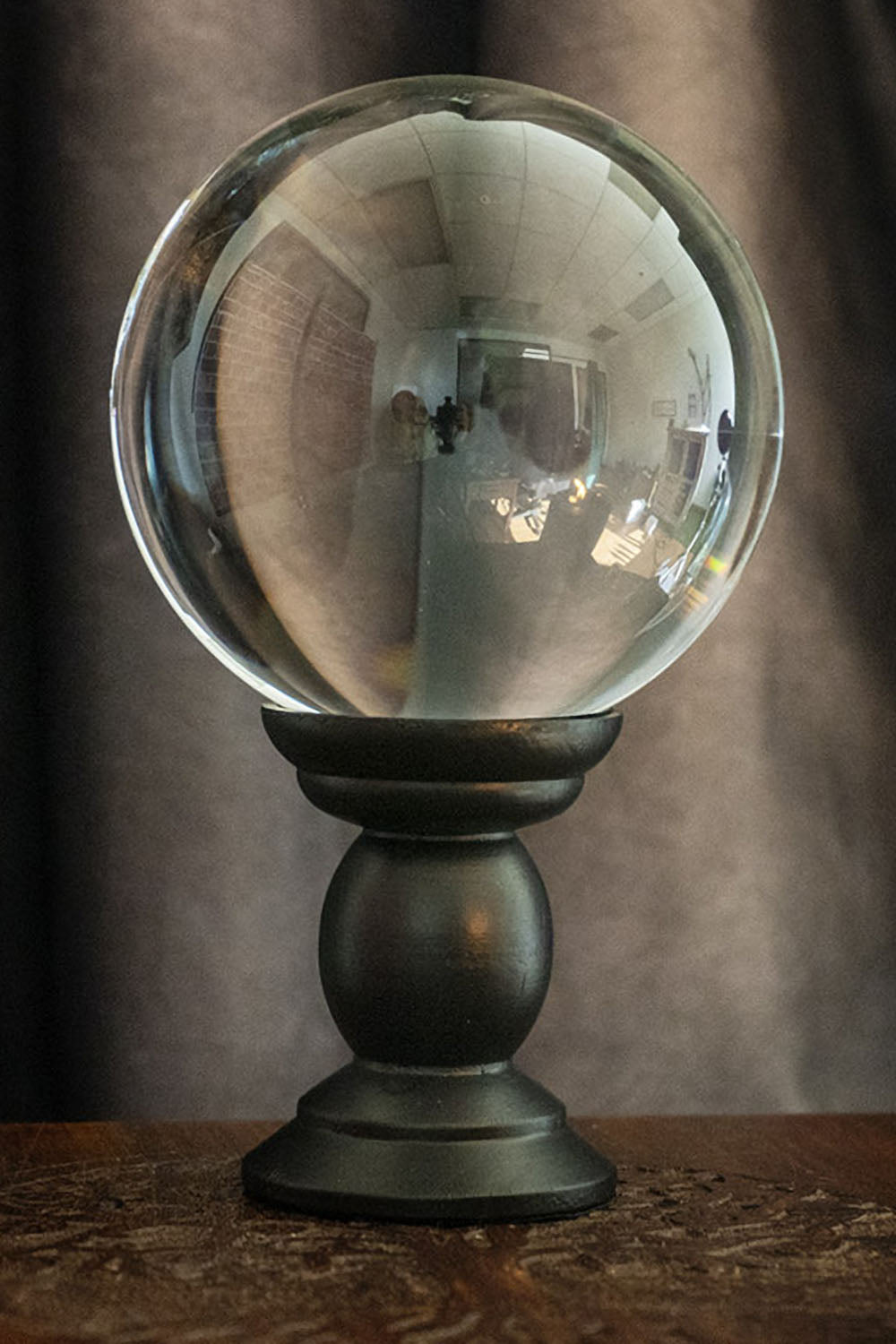 Crystal Ball on Stand - housewares - VampireFreaks - Pacific Giftware