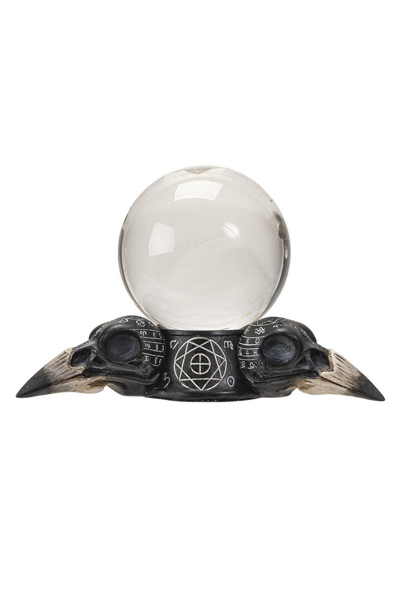 Raven Skulls and Crystal Ball