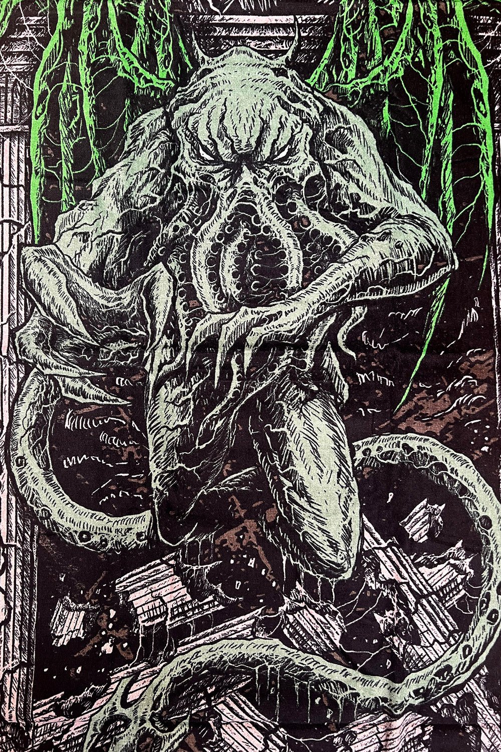 Cthulhu Beach Towel - housewares - VampireFreaks - VampireFreaks