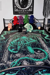 sea monster horror blanket