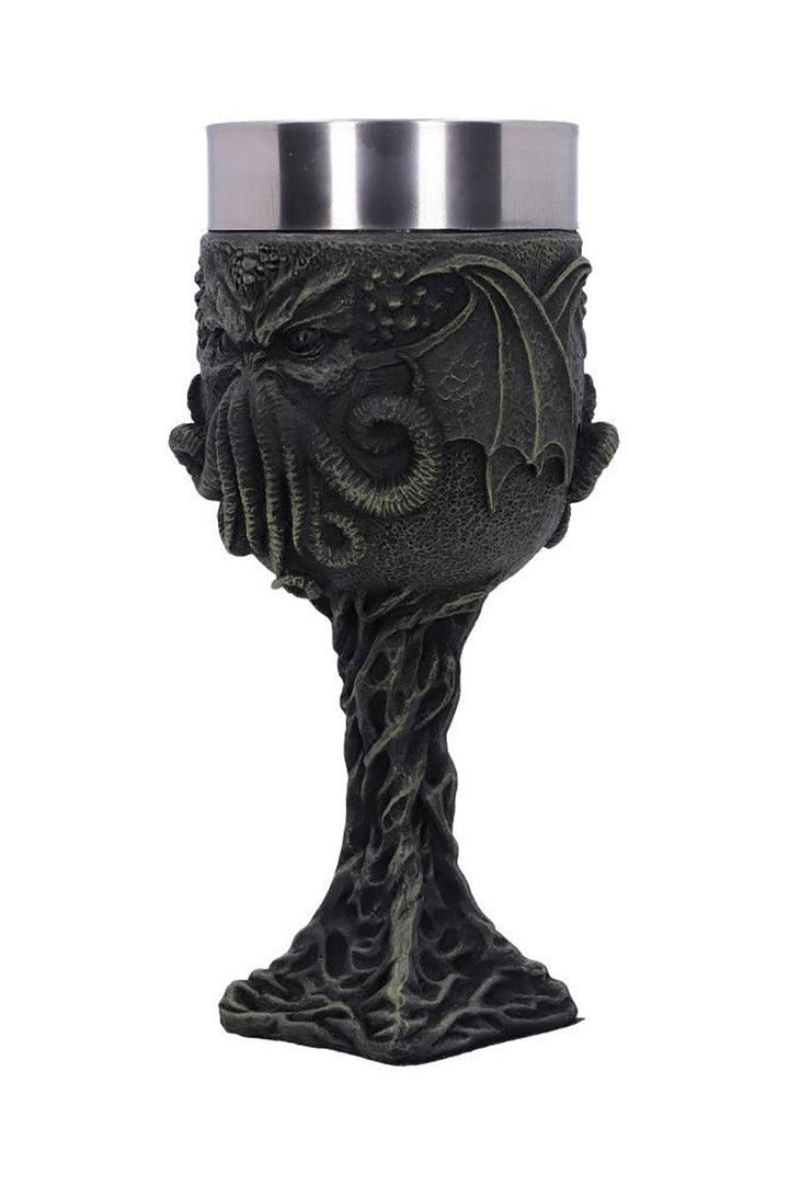 Cthulhu's Thirst Chalice - housewares - VampireFreaks - Nemesis Now