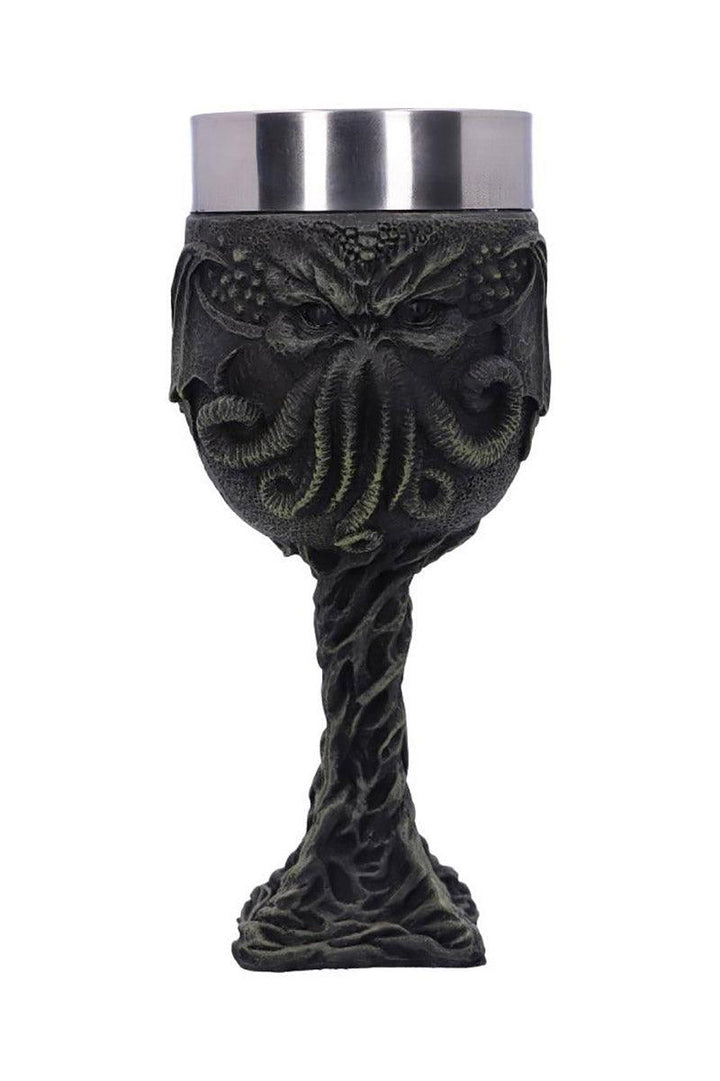 Cthulhu's Thirst Chalice - housewares - VampireFreaks - Nemesis Now