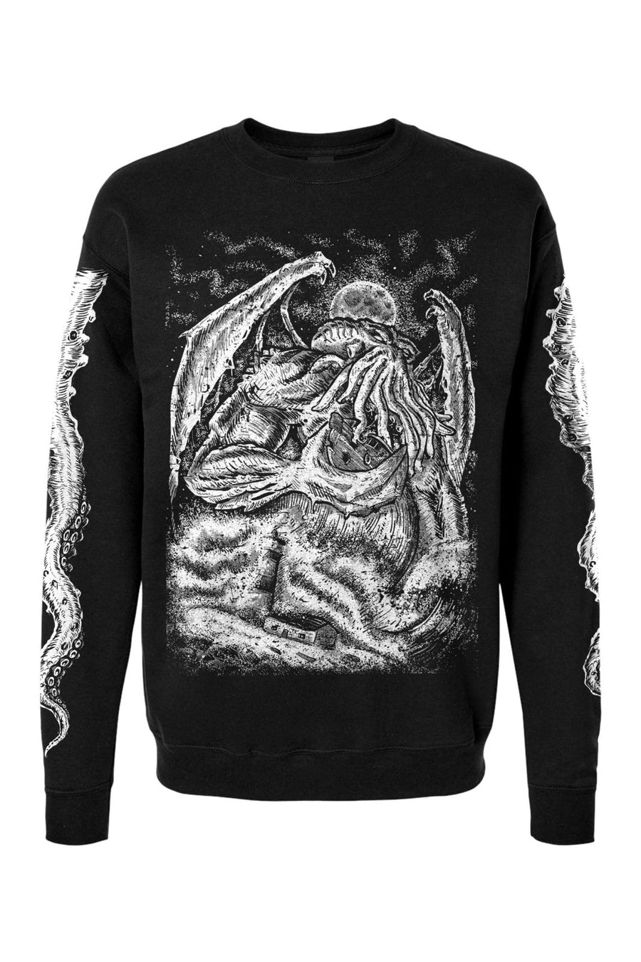 Cthulhu's Wrath Sweatshirt - mens outerwear - VampireFreaks - VampireFreaks