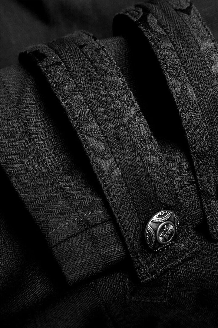 victorian gothic decorative jacket details