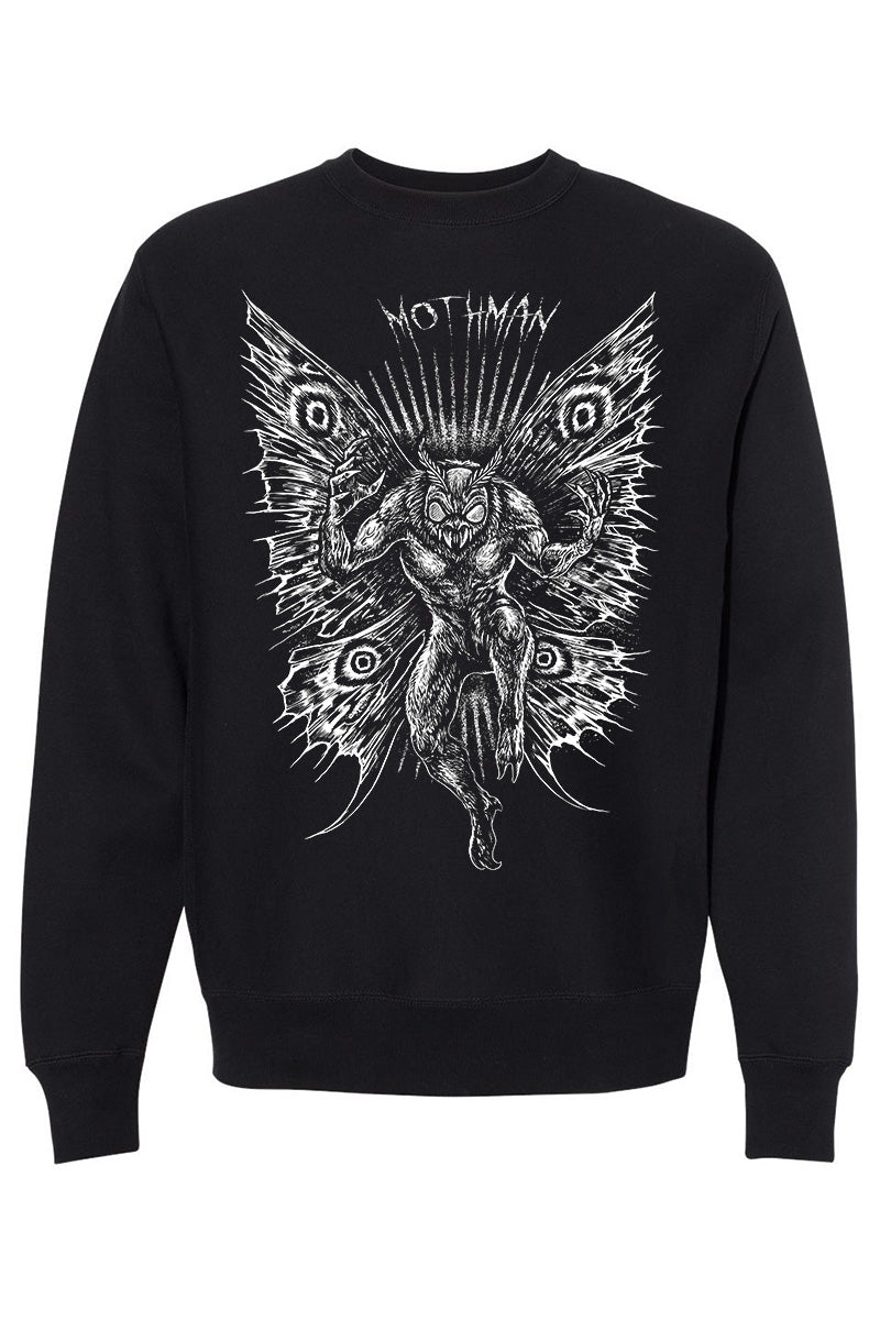 Cult of the Mothman Sweatshirt - mens outerwear - VampireFreaks - VampireFreaks