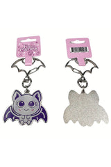 bat keychain with metal bat keyring 