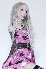 Cute Ghost and Bat Skater Dress - dresses - VampireFreaks - Too Fast