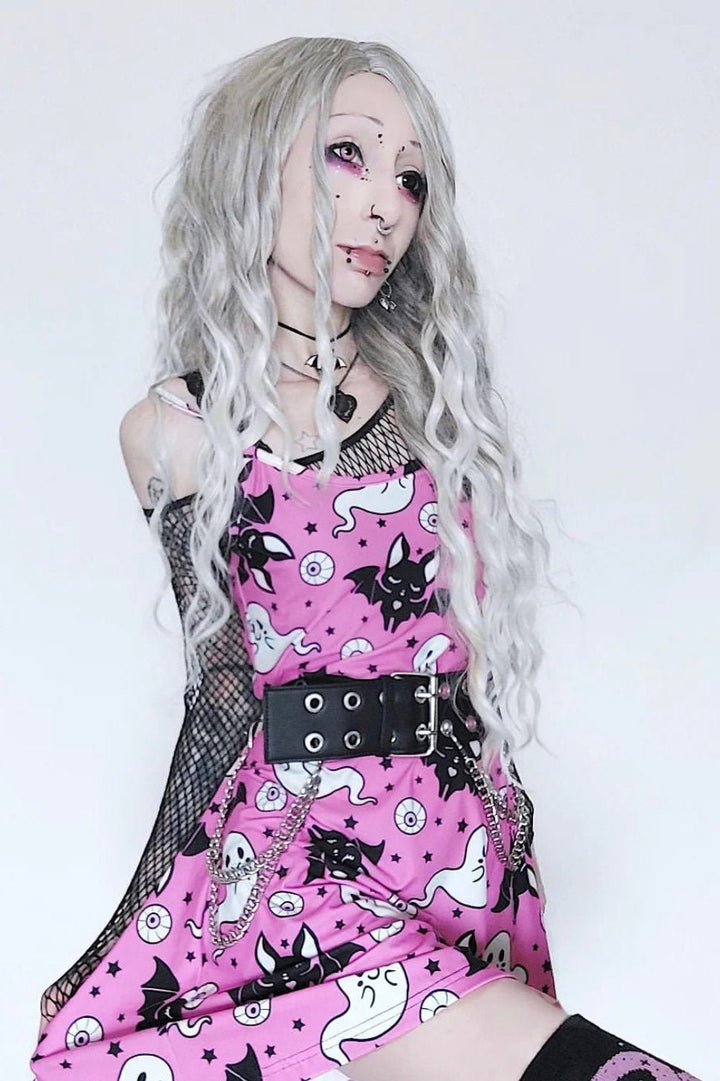 Cute Ghost and Bat Skater Dress - dresses - VampireFreaks - Too Fast