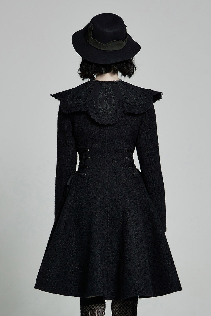dark lolita coat