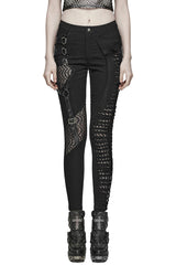 womens scene girl cut-out skinny jeans 