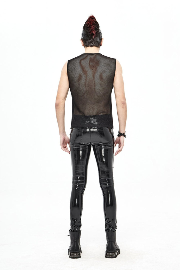 Cyber Corpse Vinyl Pants - mens pants - VampireFreaks - Devil Fashion