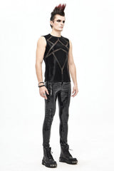 Cyber Corpse Vinyl Pants - mens pants - VampireFreaks - Devil Fashion