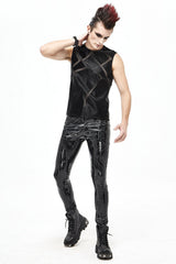 Cyber Corpse Vinyl Pants - mens pants - VampireFreaks - Devil Fashion