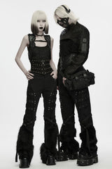 Punk Rave goth punk fanny pack