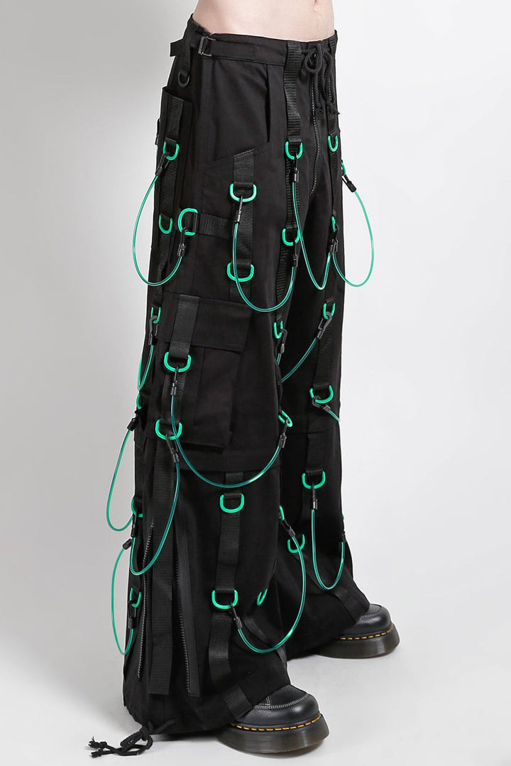 cybergoth plastic tube pants