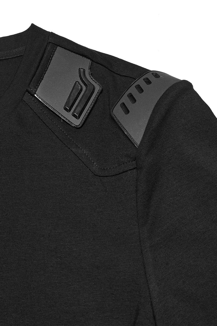 mens cyber punk armor t-shirt by punk rave