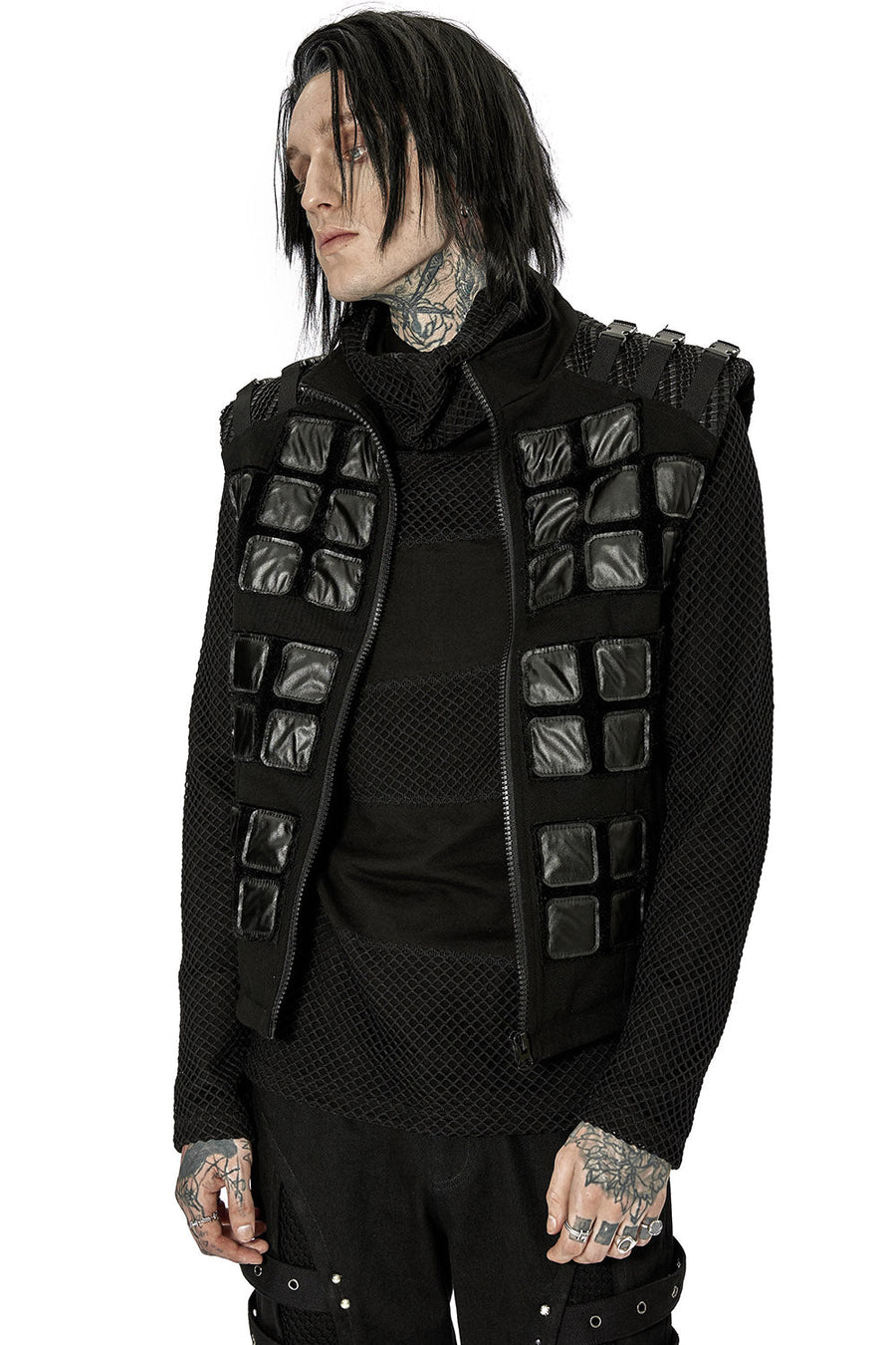 Cyberkiller Tech Vest - mens outerwear - VampireFreaks - Punk Rave