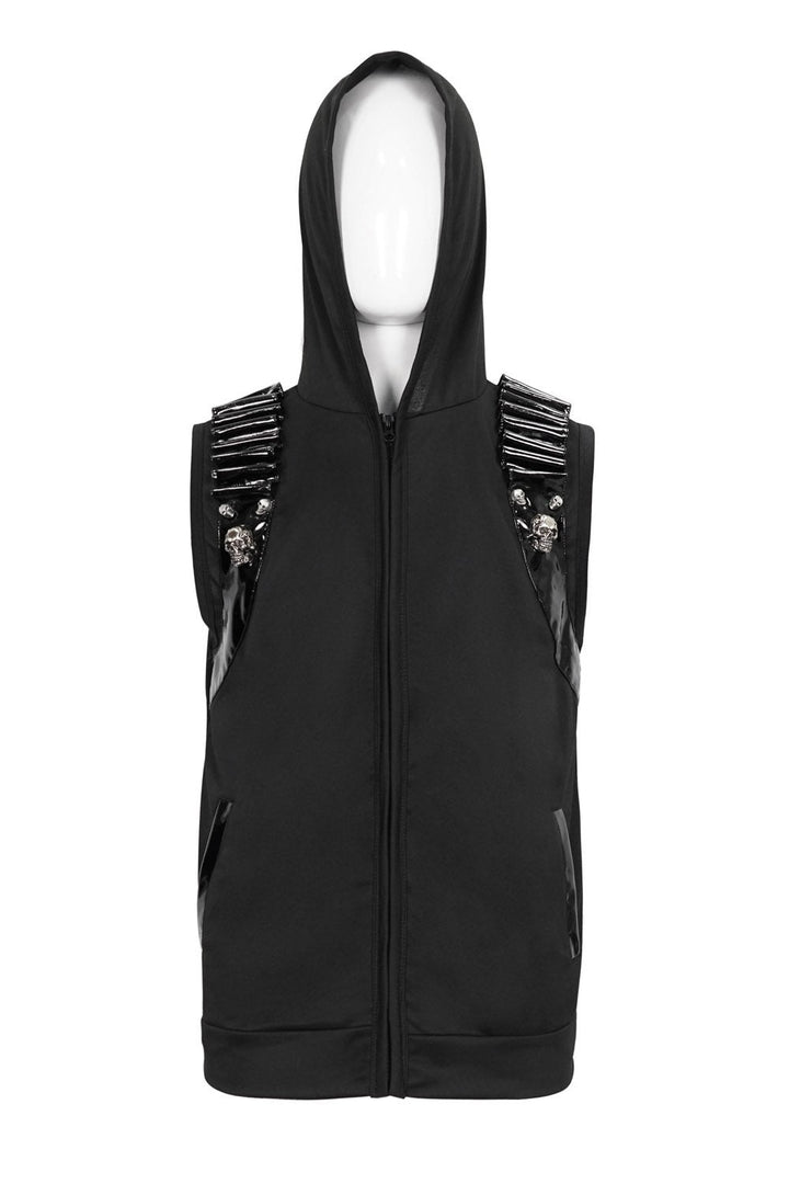 Cyberpunk Corpse Battle Vest - mens tops - VampireFreaks - Devil Fashion