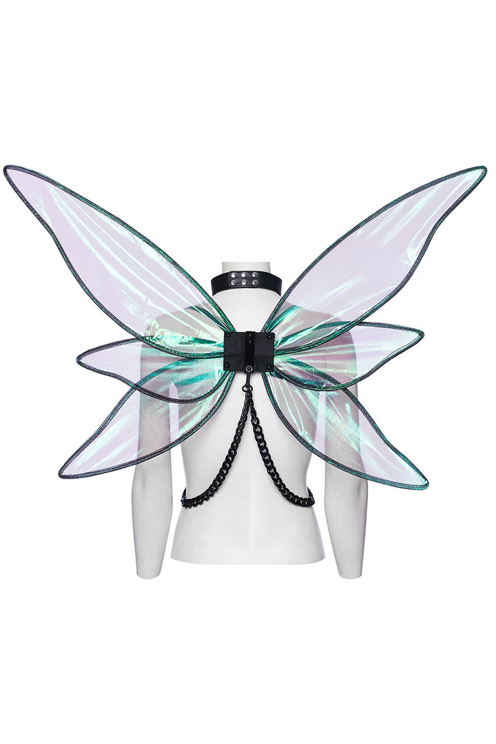 cybergoth fairy wings