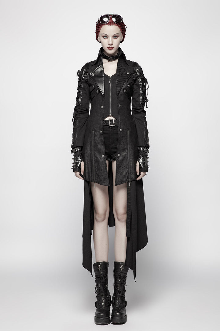 Cyberpunk Sabbath Coat [WOMENS] - womens outerwear - VampireFreaks - Punk Rave