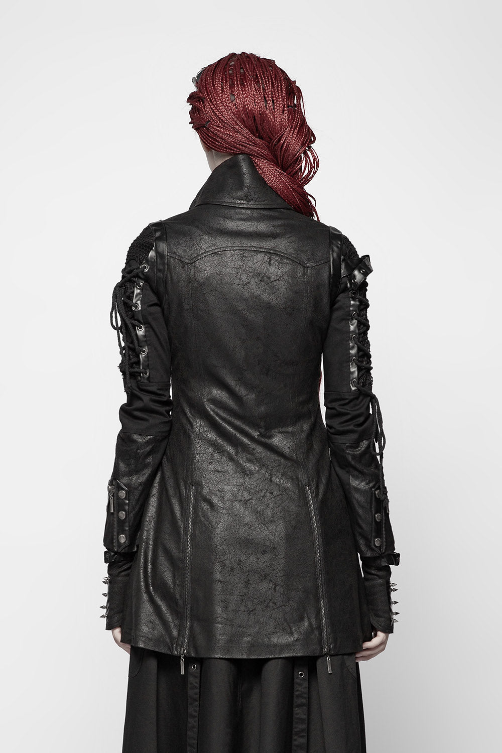 Cyberpunk Sabbath Coat [WOMENS] - womens outerwear - VampireFreaks - Punk Rave