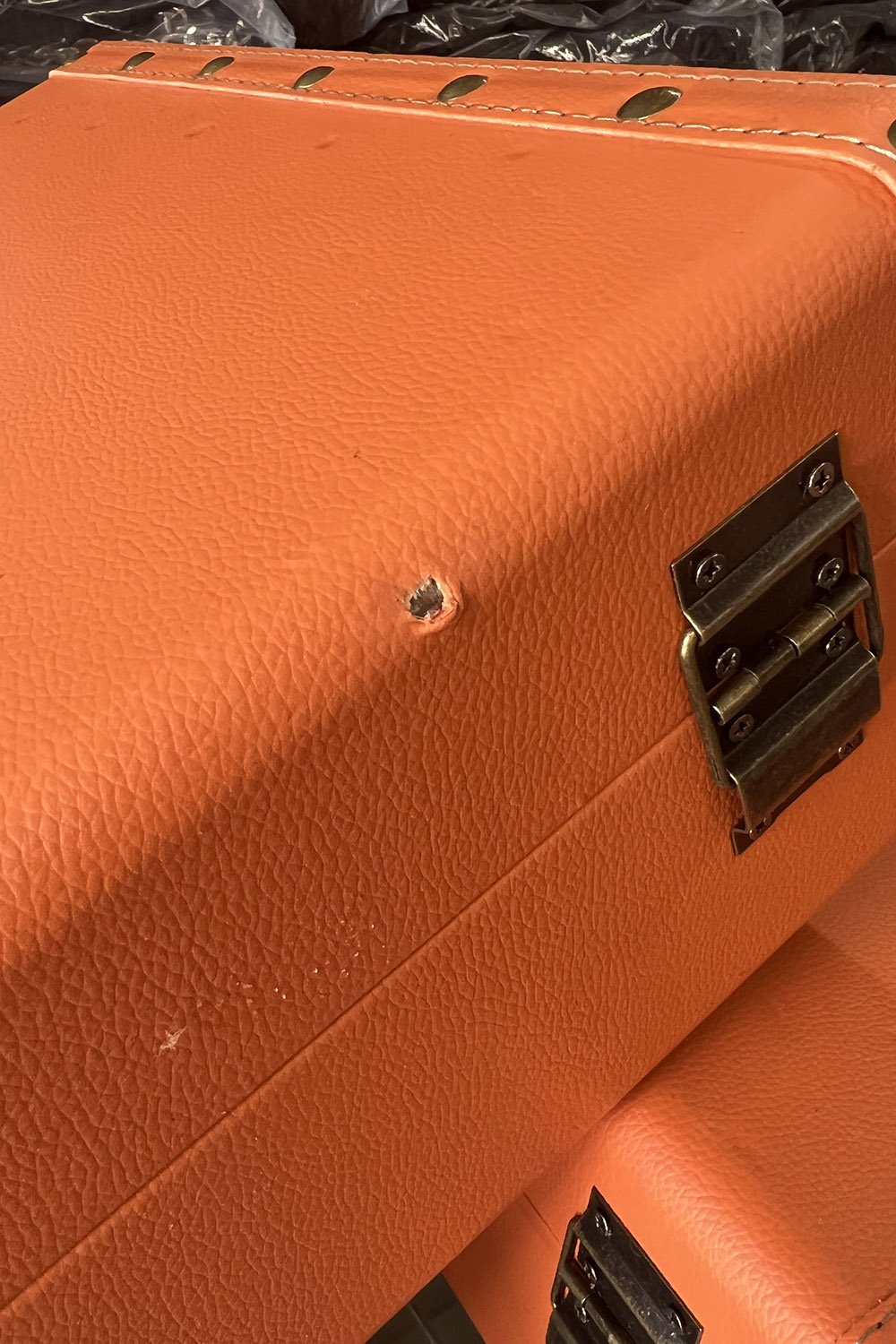 DAMAGED Pumpkin Trunk [Clearance] - bags & wallets - VampireFreaks - Lively Ghosts