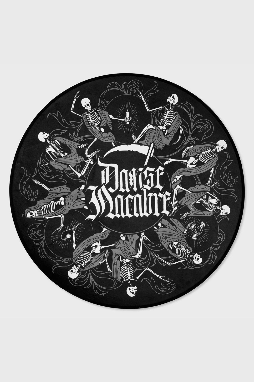 Danse Macabre Round Rug - housewares - VampireFreaks - Killstar