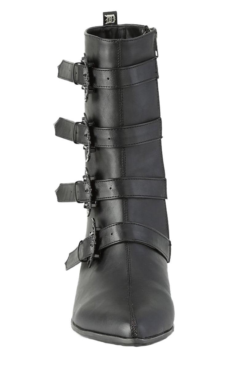 Dark Academia Bat Boots WARLOCK 110 B VampireFreaks