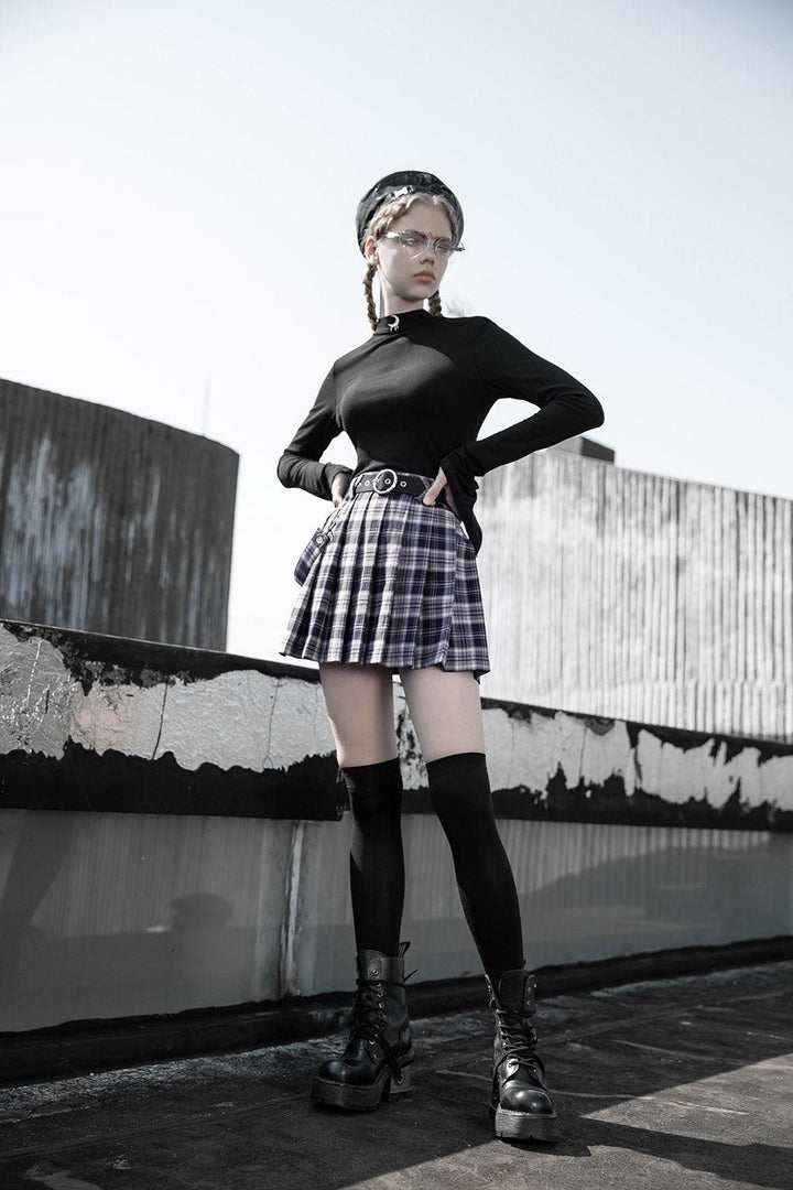 Dark Academia Skater Skirt - skirts - VampireFreaks - Punk Rave