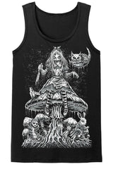 gothic alice in wonderland t-shirt tank top for men