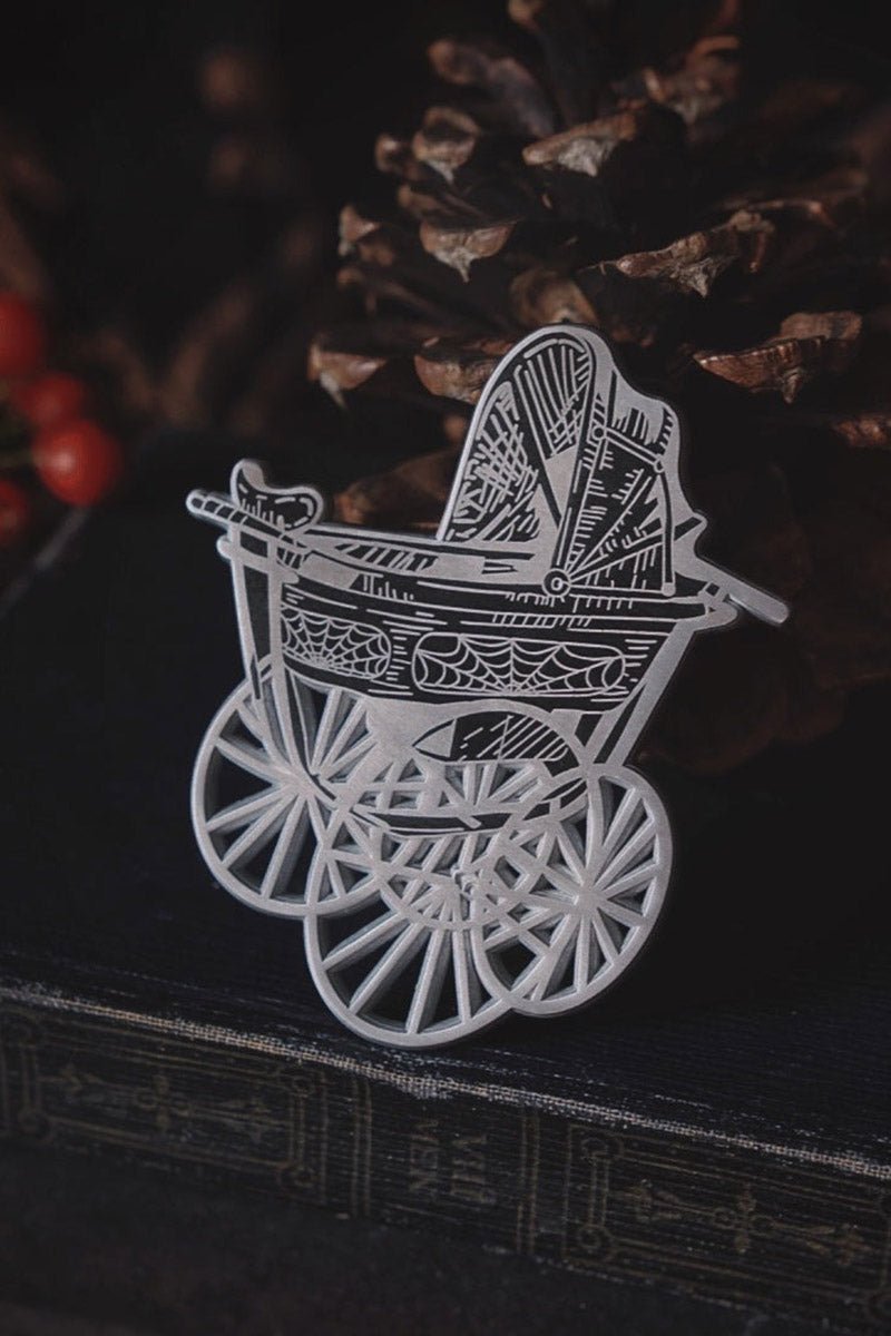 Dark Carriage Pin - pins & patches - VampireFreaks - Lively Ghosts