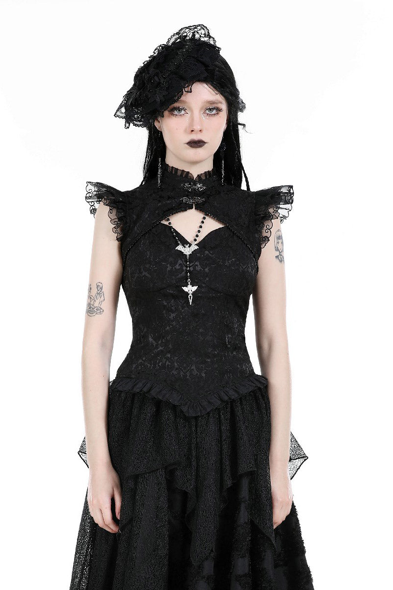 vintage gothic blouse