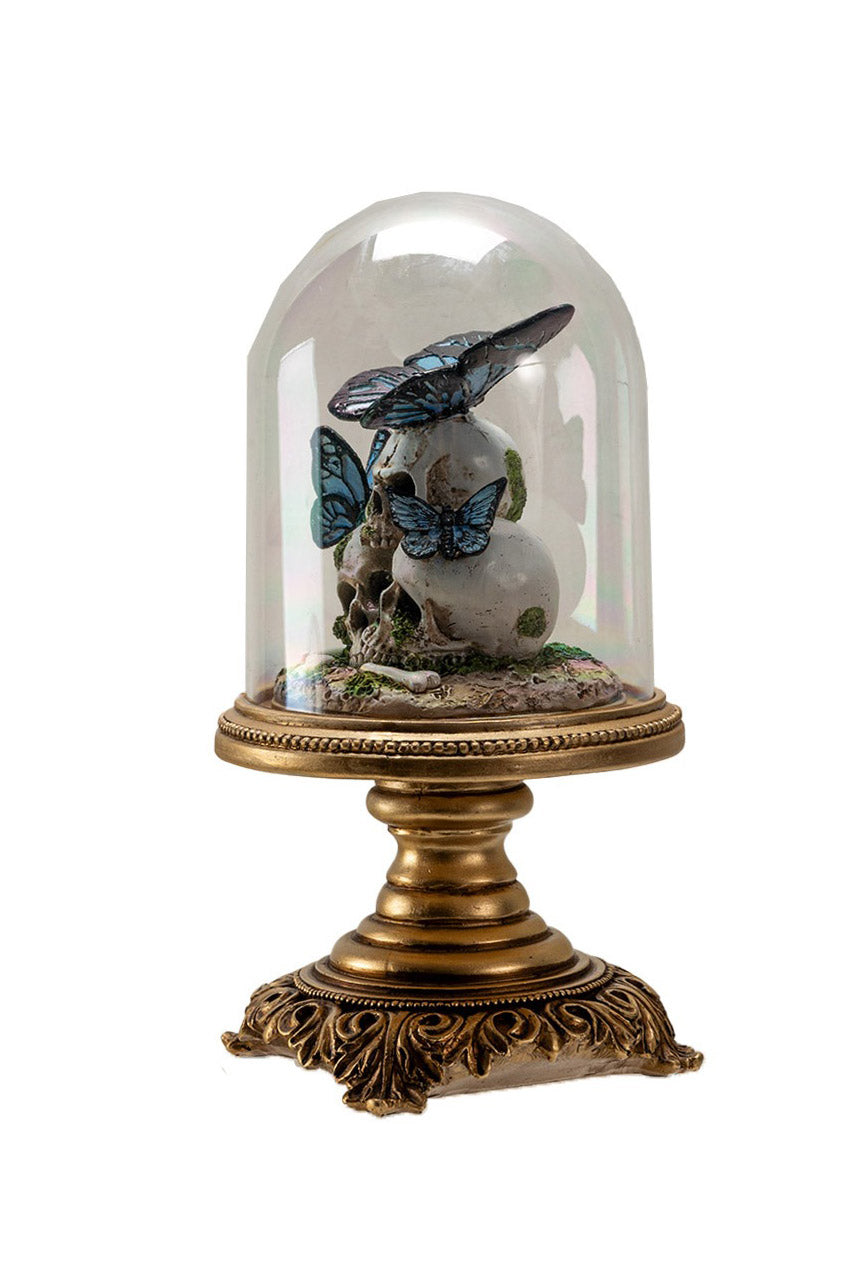 gothic dark cottagecore faux terrarium 