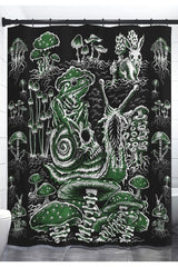 Dark Cottagecore Shower Curtain - housewares - VampireFreaks - VampireFreaks