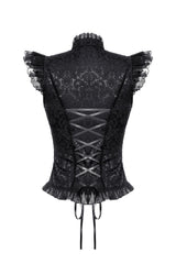 Dark Daiquiri Vintage Goth Top - womens tops - VampireFreaks - Dark In Love