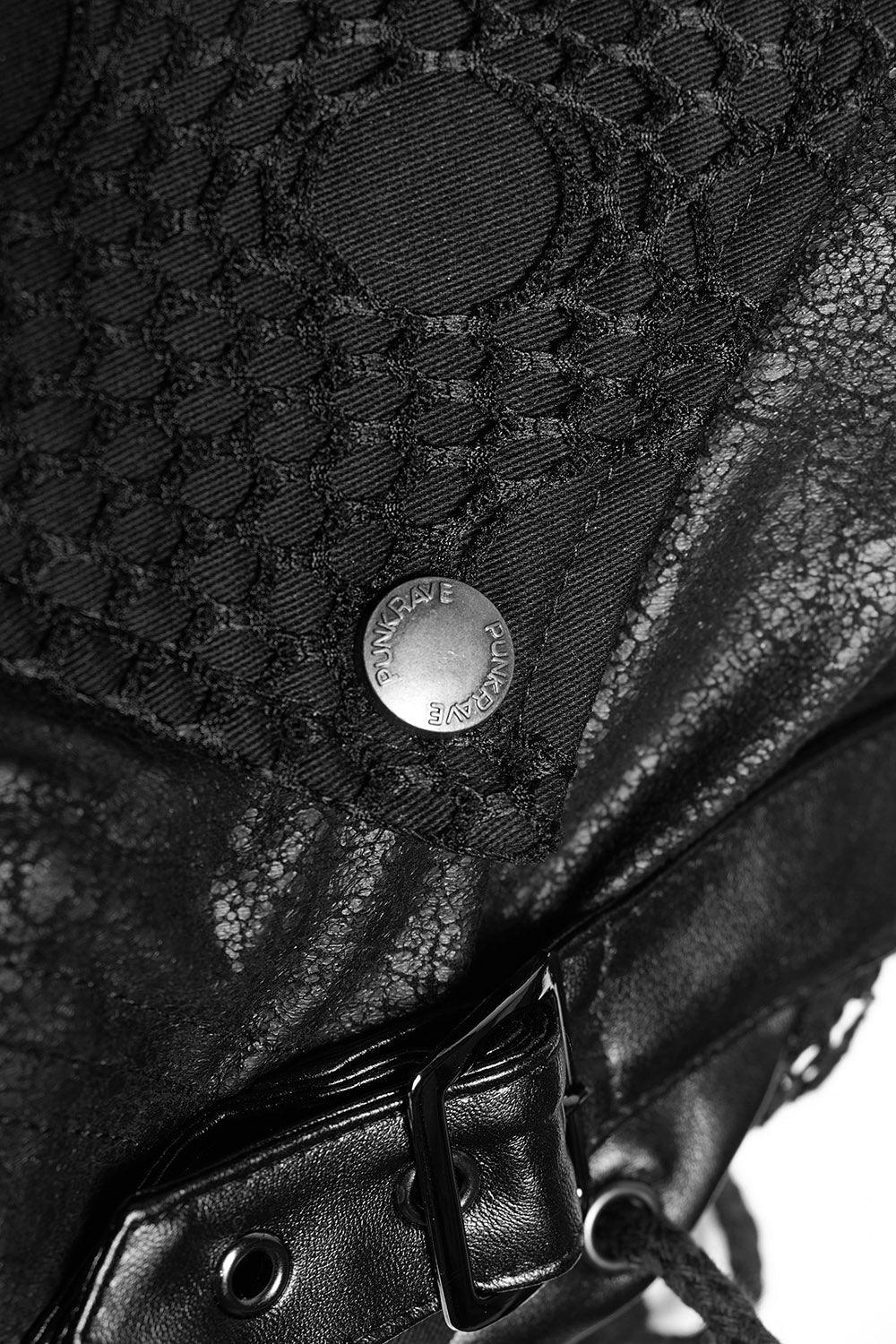 Dark Defender Coat [BLACK] [MENS] - mens outerwear - VampireFreaks - Punk Rave