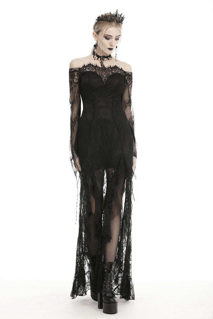 Dark Enchantment High Low Gothic Dress - dresses - VampireFreaks - Dark In Love