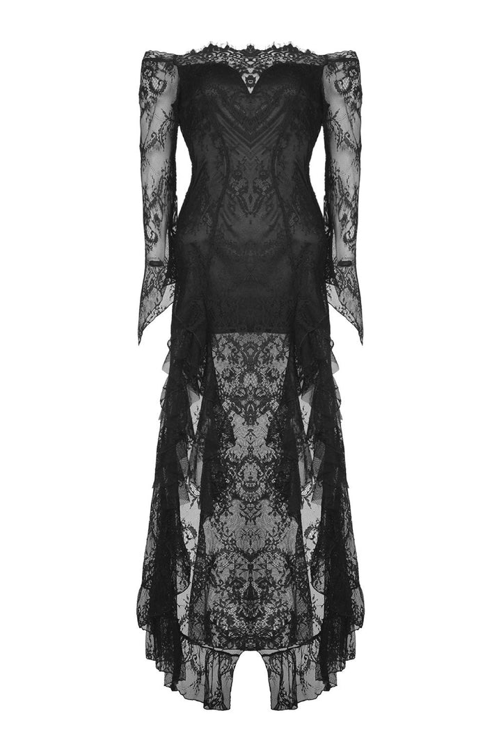 Dark Enchantment High Low Gothic Dress - dresses - VampireFreaks - Dark In Love