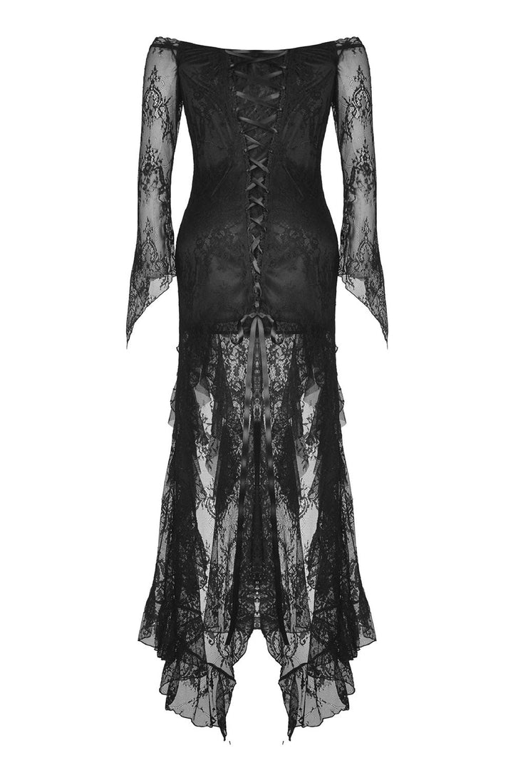 Dark Enchantment High Low Gothic Dress - dresses - VampireFreaks - Dark In Love