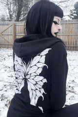 Dark Fairy Hoodie [Zipper or Pullover] - mens outerwear - VampireFreaks - VampireFreaks