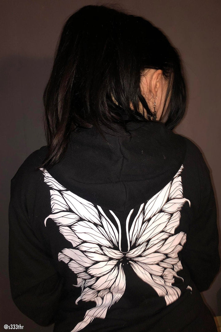 Dark Fairy Hoodie [Zipper or Pullover] - mens outerwear - VampireFreaks - VampireFreaks