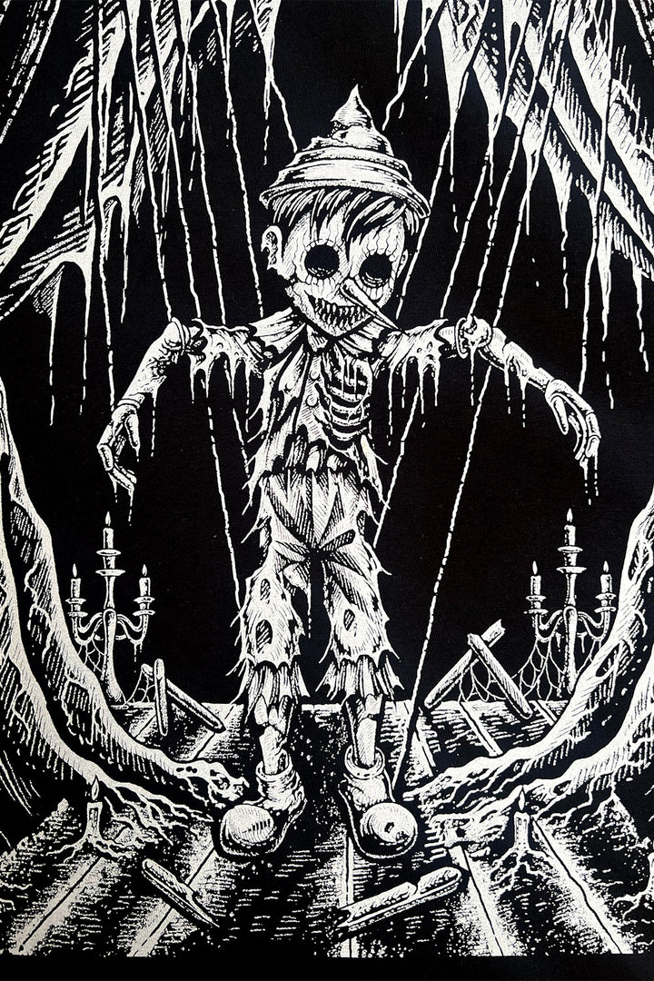 gothic puppet hoodie jacket 