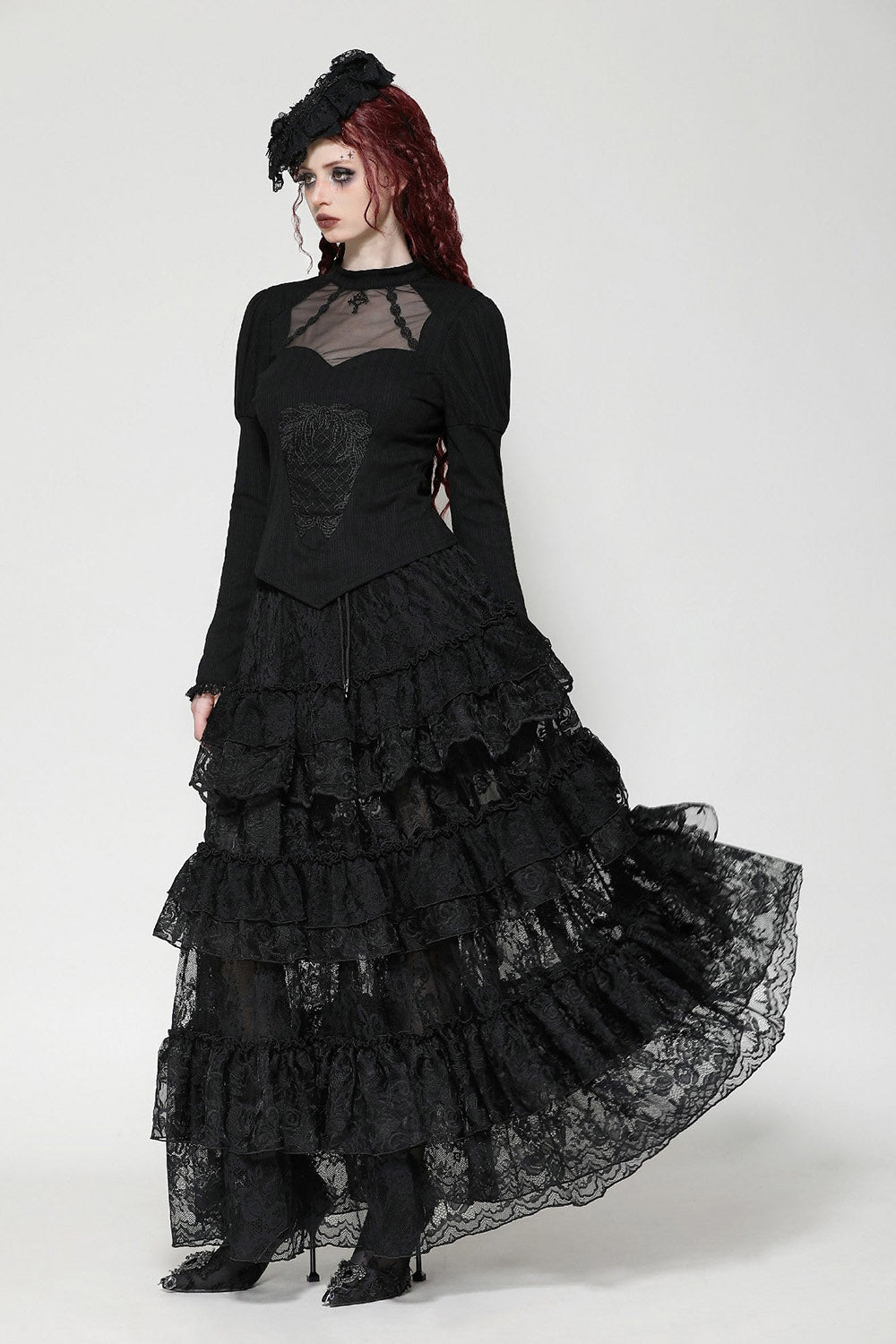 womemns black gothic clothes