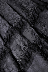 embroidered womens sweetheart neckline high low hem dress