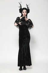 gothic long gloves 