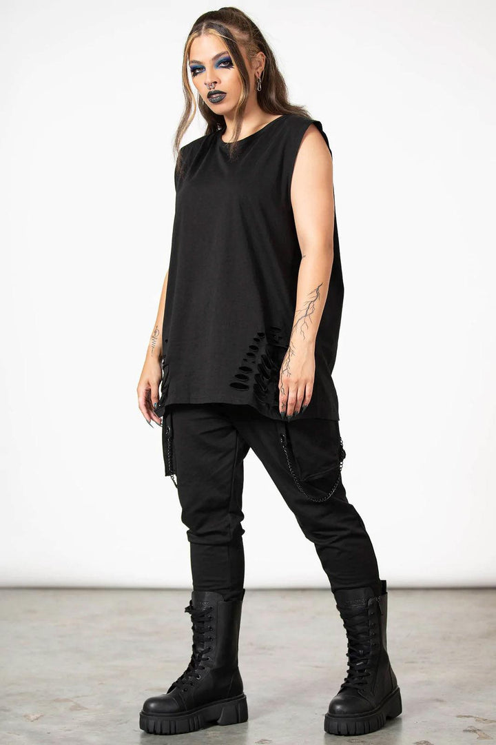 Dark Light Joggers [Unisex] - mens pants - VampireFreaks - Killstar