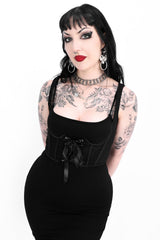 corset lace-up underbust waist cincher by foxblood