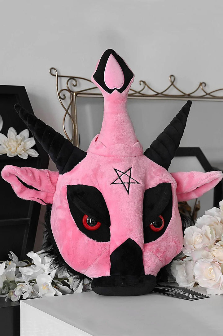 Dark Lord Cushion [BUBBLEGUM] - housewares - VampireFreaks - Killstar