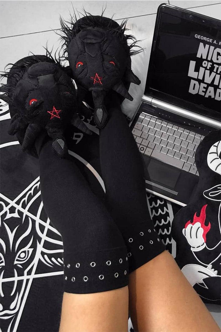 Dark Lord Slippers - mens shoes - VampireFreaks - Killstar